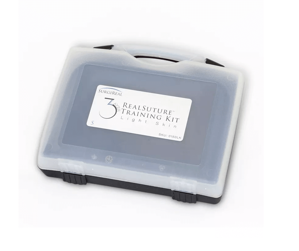 Nahttrainingsset mit 3 - lagigem RealSuture - Nahtpad hellhäutig - Erler - Zimmer